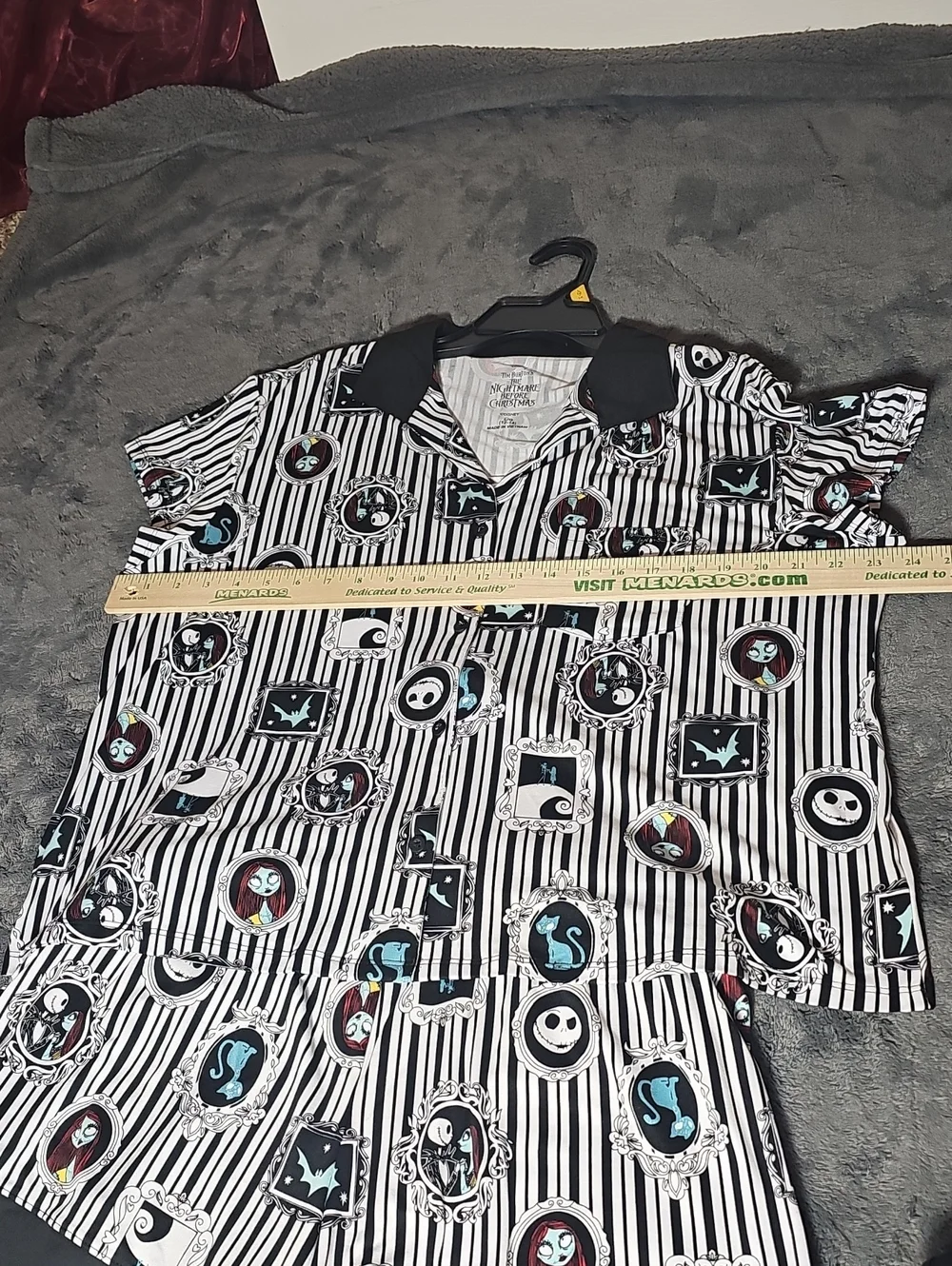 Disney pinstripe nightmare